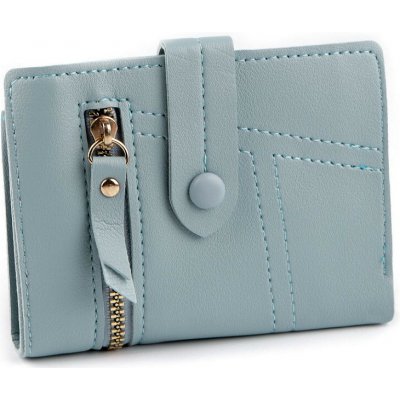 Dámská peněženka plochá 9x12 cm Varianta: 4 modrá světlá, Balení: 1 ks – Zboží Živě