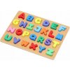 Dřevěná hračka Allen dřevěné puzzle písmena