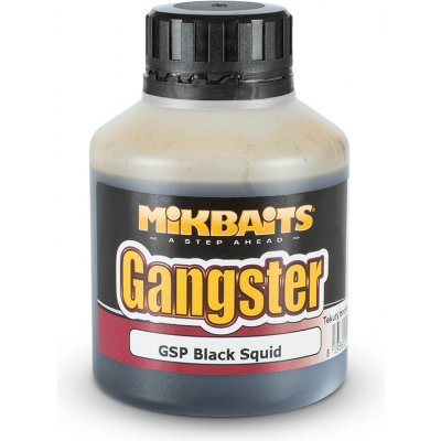 Mikbaits Booster Gangster GSP Black Squid 250 ml – Zboží Mobilmania