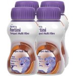 FORTINI COMPACT MULTI FIBRE S PŘÍCHUTÍ ČOKOLÁDA-KARAMEL POR SOL 4X125ML – Hledejceny.cz