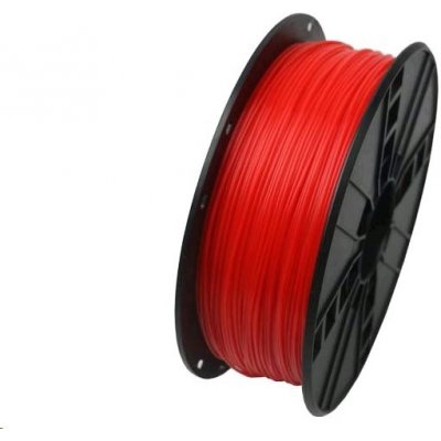 Gembird PLA, 1,75mm, 1000g, 3DP-PLA1.75-01-FR, fluorescentní, červená – Zboží Živě