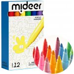 Mideer MD3388 akrylové fixy s jemným hrotem 12 ks – Zboží Dáma