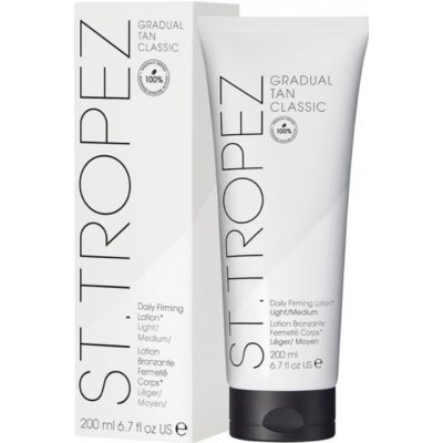 St.Tropez Gradual Tan Classic Daily Firming Lotion samoopalovací zpevňující mléko Light/Medium 200 ml – Zboží Dáma