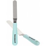 ALVARAK Cukrářská špachtle s ohybem 22 cm, nerez, tyrkys – Zboží Dáma
