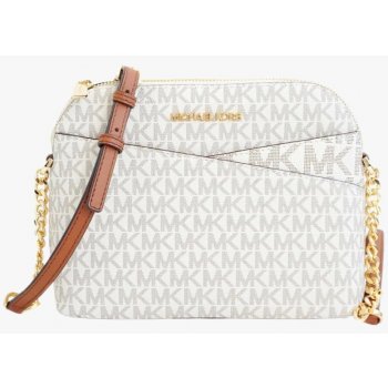 Michael Kors Jet set travel DOME XCROSS dámská kabelka vanilla monogram