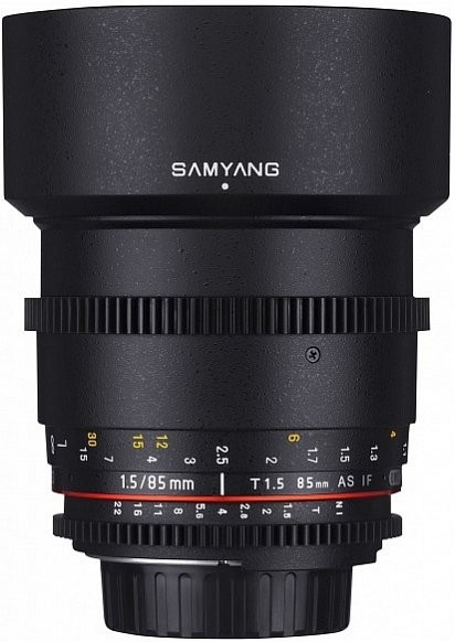 Samyang 85mm T1.5 VDSLR AS IF UMC II Sony E-mount