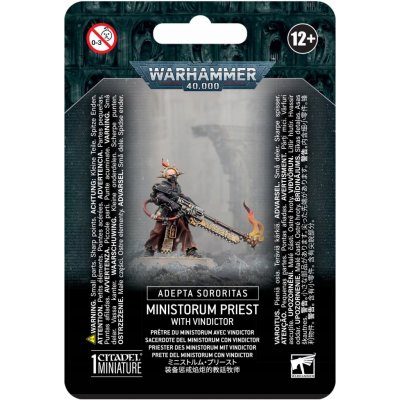 GW Warhammer Ministorum Priest with Vindictor – Zboží Živě