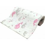 Prem International Tetra osuška 90x100 cm Zoo růžová1 ks – Sleviste.cz