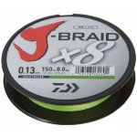 Daiwa J-Braid X8 chartrouse 150m 0,20mm 13kg – Zboží Mobilmania