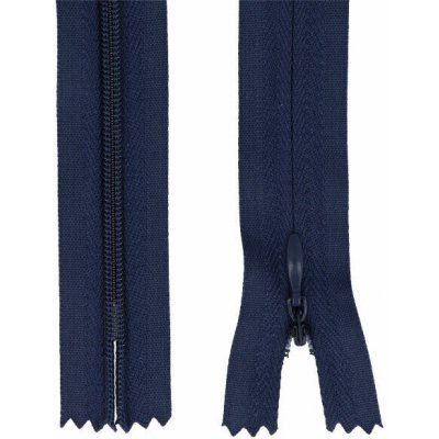 Zip spirálový skrytý 3 mm, 30 cm, nedělitelný, jezdec dekorativní - 330 – Hledejceny.cz