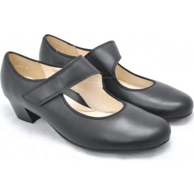 Ara širší lodičky s nártovým páskem Catania Black 12 63601 01 – Zboží Mobilmania