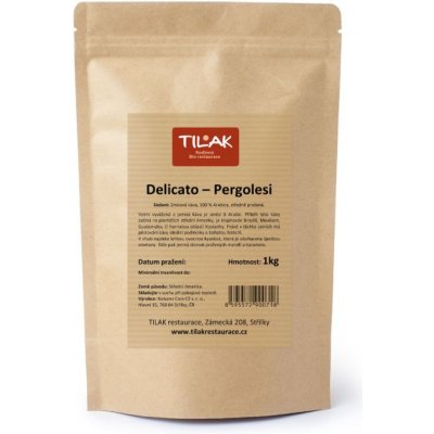 Natures Care Káva Delicato Pergolesi 1 kg – Zboží Dáma