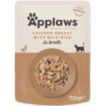 Applaws Chicken breast with Wild Rice in broth 70 g – Hledejceny.cz
