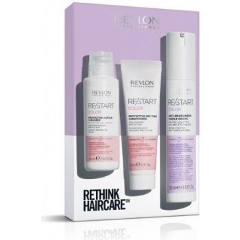Revlon Professional Restart Color sérum pro neutralizaci teplých odstínů 50 ml + šampon 50 ml + kondicionér 30 ml dárková sada