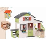 Smoby Set domeček Přátel a dřevěná ptačí budka Friends House Life s krmítkem pro veverku rozšiřitelný s kuchyňkou – Zboží Dáma