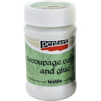 Pentart Decoupage lak a lepidlo na textil 100 ml – Zboží Dáma