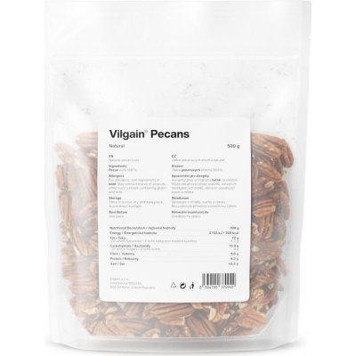 Vilgain Pekanové ořechy 500 g – Zboží Mobilmania