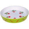 Miska pro hlodavce Nobby keramická miska pro hlodavce mrkev+ředkvičky 25 x 3,5 cm 400 ml