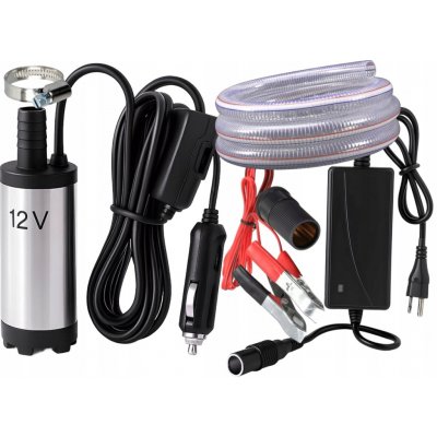 Čerpadlo na palivo, vodu, naftu, olej 38mm 12V/230V + napájecí adaptér + svorky | Zboží Auto