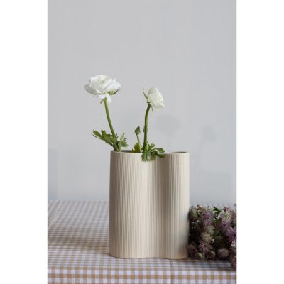 STORE FACTORY Keramická váza BUNN V.24cm béžová – Hledejceny.cz