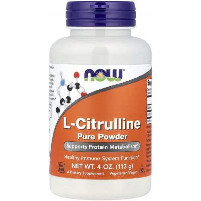 Now Foods Foods L-Citrulline Pure Powder 113 g – Hledejceny.cz