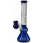 Black Leaf Skleněný ice bong s perkolátorem 31 cm Modrá – Hledejceny.cz