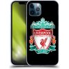 Pouzdro a kryt na mobilní telefon Apple Pouzdro Head Case Apple iPhone 12 / 12 Pro ZNAK LIVERPOOL FC OFFICIAL BLACK