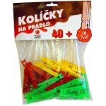 Injeton Plast kolíčky na prádlo UH 50 ks – Zboží Mobilmania