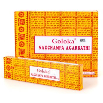 Goloka vonné tyčinky Nag Champa Agarbathi 40 g
