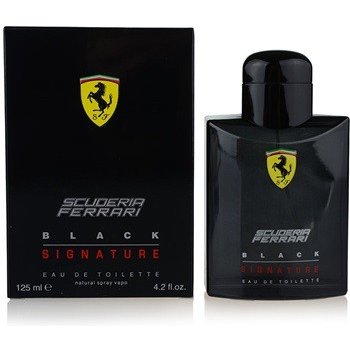 Ferrari Scuderia Black Signature toaletní voda pánská 125 ml