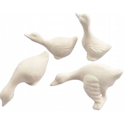 Housky BISKWITOVÉ sádrové figurky Velikonoce dekorace 4 ks – Zboží Mobilmania
