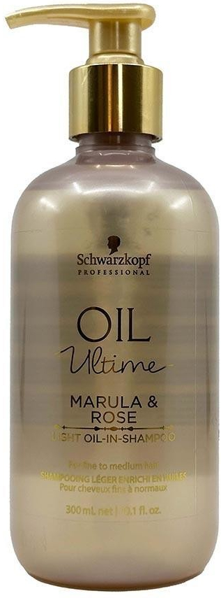 Schwarzkopf Oil Ultime Marula & Rose Light Oil-In Shampoo 300 ml