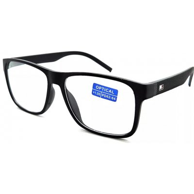 Dioptrické brýle HB Dioptrické VELKÉ BRÝLE Optical TR258 černé – Zboží Mobilmania