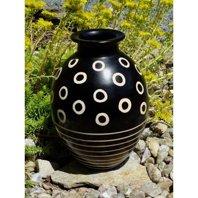 Dekorativní váza velká (kolečka, 25 cm) – Hledejceny.cz