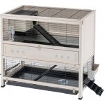Ferplast dřevěná klec Cottage Indoor Home 108 x 59 x 102,5 cm – Zboží Dáma