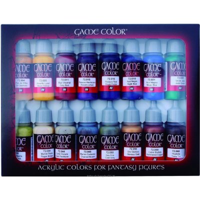 Vallejo Game Color Set 72298 Advanced 16 – Zbozi.Blesk.cz