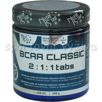 Nutristar BCAA CLASSIC 2:1:1 500 tablet
