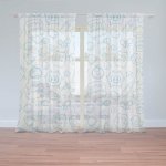 Sablio Záclony Kreslení: 2ks 150x250cm – Hledejceny.cz