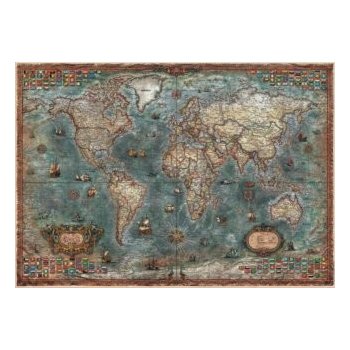 Educa Historical World Map 8000 dílků