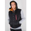 Pánská vesta Alpha Industries vesta MA 1 hooded černá