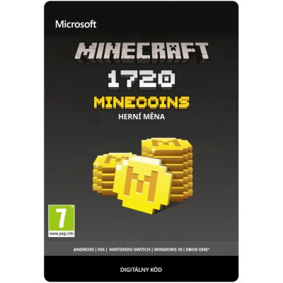 Minecraft: Minecoins Pack 1 720 Coins – Zboží Mobilmania