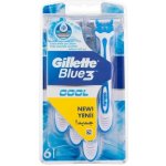 Gillette Blue3 Cool 6 ks – Hledejceny.cz