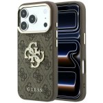 Guess 4G & Big Strass Logo pro iPhone 18 Pro Max / iPhone 17 Pro Max hnědý – Hledejceny.cz