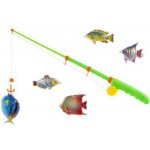 Teddies Hra ryby/rybář magnetická 5 ks+ prut – Zboží Mobilmania