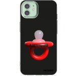 Picasee silikonový průhledný obal pro Apple iPhone 12 - Le Dudel – Zboží Mobilmania