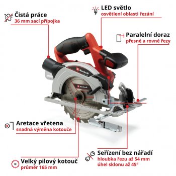 Einhell TE-CS 18/165-1 Li-Solo 4331207