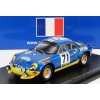 Sběratelský model Spark-model Renault Alpine A110 1600s N 71 Winner Rally Criterium Des Cevennes 1971 B.darniche A.mahe Modrá Se Setkala Se Žlutou 1:43