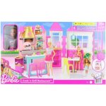 Barbie Restaurace s panenkou herní set HBB91 – Zboží Mobilmania