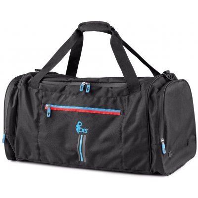 CANIS CXS LEONIS 75 x 37 5 x 37 5 cm černá s modro/červenými doplňky – Zboží Dáma