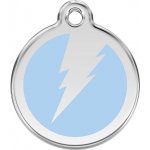 Red Dingo Blesk světle modrá S 20 mm – Zboží Mobilmania